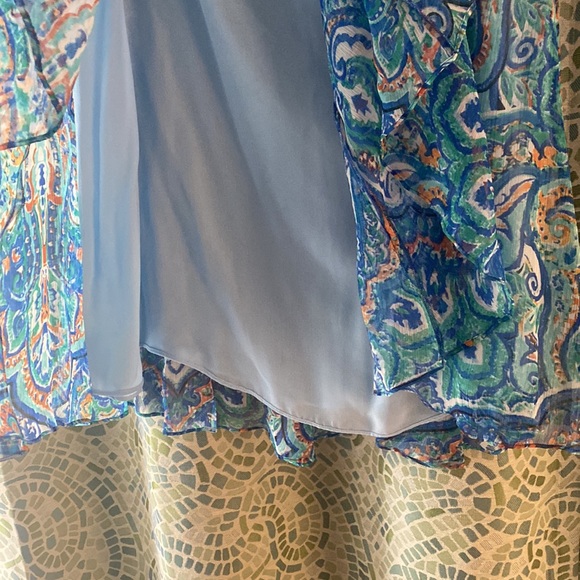 Ralph Lauren Gauze Skirt 14 - Picture 3 of 6